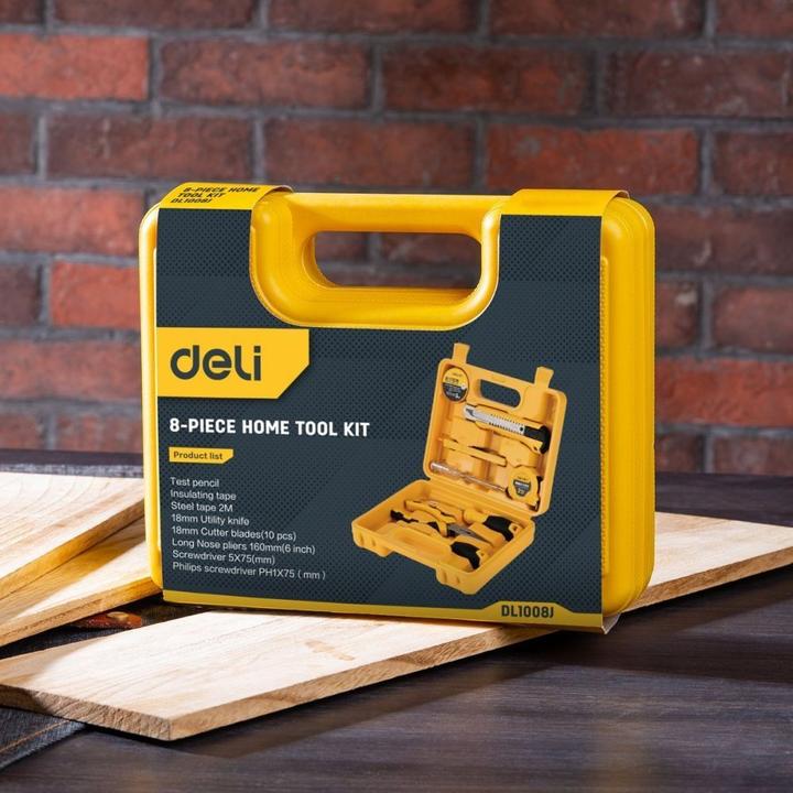Produktbild Deli Professional tool set Tools EDL1008J - 8 pcs (8 Teile)