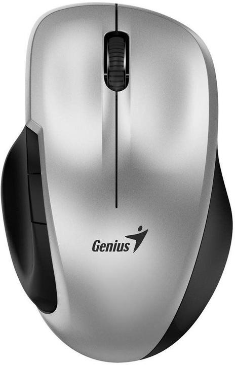 Genius Mysz bezprzewodowa Ergo 8200S Srebrna Cichy klik (Wireless)