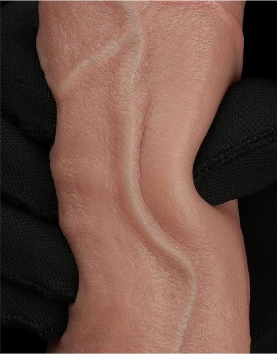 Actual product image Lovetoy Two-layer silicone dildo 23.5 cm