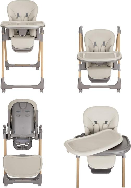 Produktbild Kikkaboo Kinderhochstuhl Olive Räder (Hochstuhl)