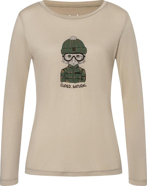 Actual product image Super Natural Women's Snow Cat L/S (XL)