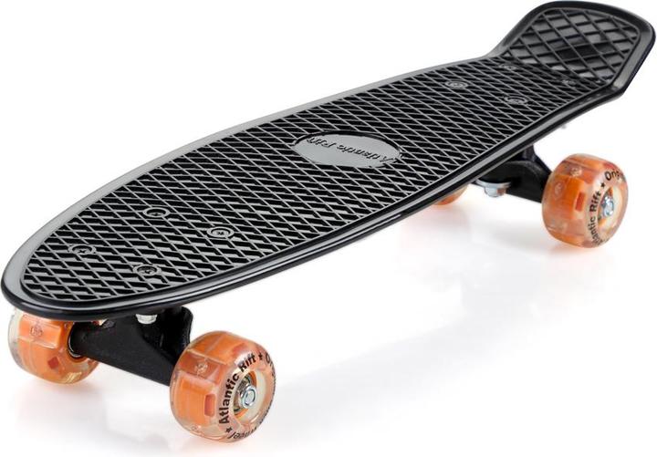 Produktbild Monzana Skateboard Mini Cruiser 57cm LED Vintage (22.44")