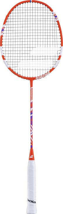 Babolat Speedlighter Badminton Racket, red and white