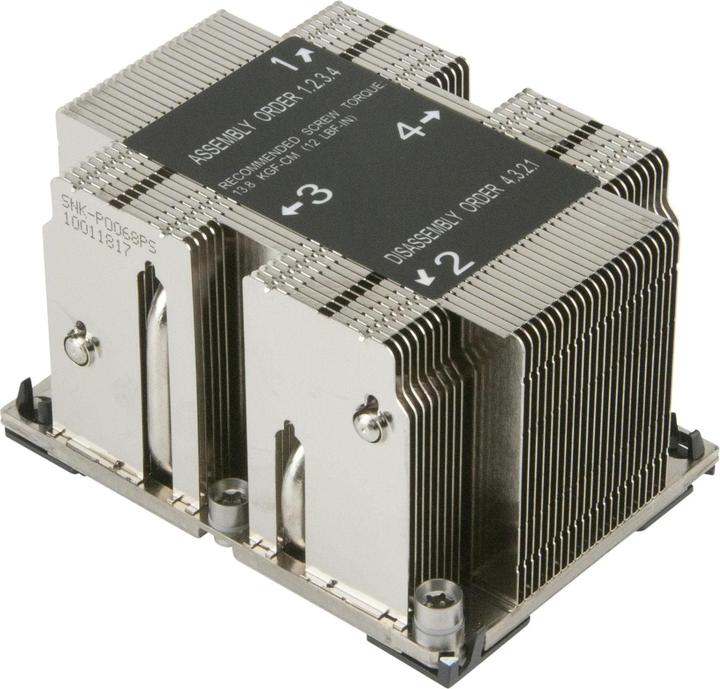 Image du produit Supermicro SNK-P0068PS : Refroidisseur de CPU 2U (64 mm)