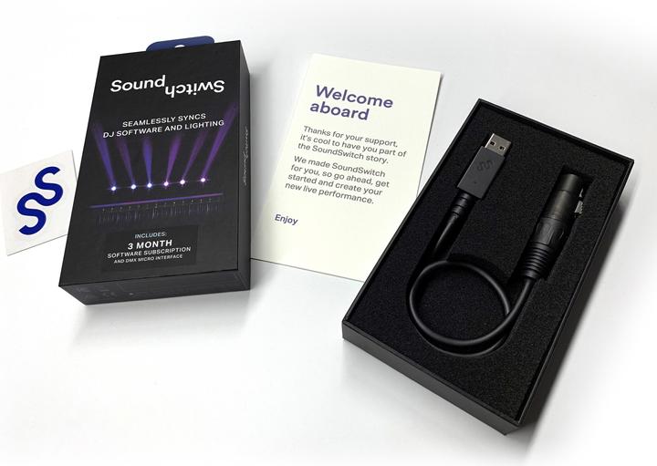 Actual product image SoundSwitch DMX Micro Interface