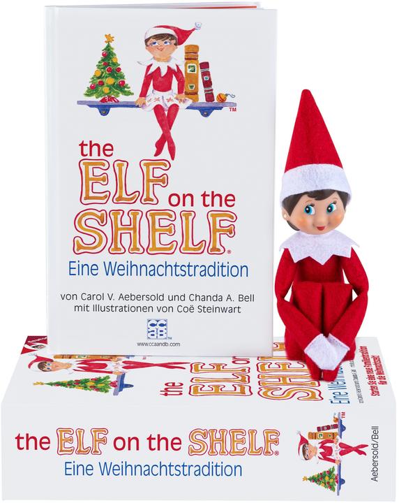 Elf on the Shelf Girl mit Buch, D-Version