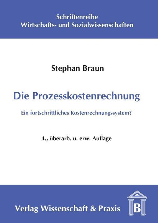 Actual product image Die Prozesskostenrechnung. (German, Stephan Braun, 2007)