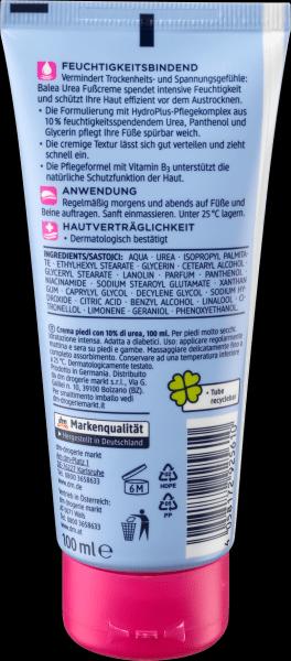 Immagine prodotto dm Balea Crema per piedi con 10% di urea (Crema piedi e gel piedi, 100 ml)