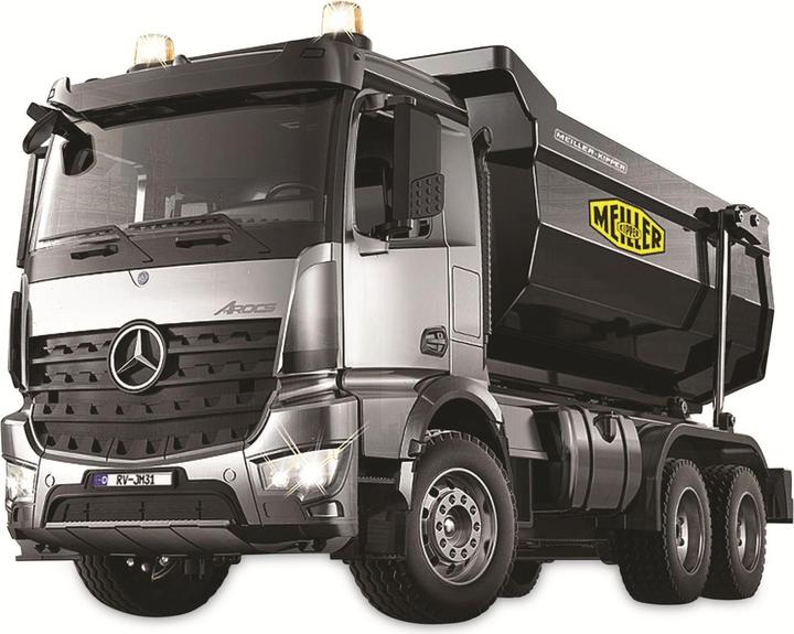 Actual product image Jamara Dump Truck Mercedes-Benz Arocs Metal Meiller 1:20 2.4GHz