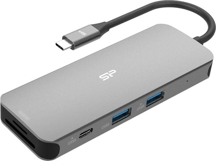 Produktbild Silicon Power Stacja dokująca SR30 8in1 (USB-C, 8 Ports)
