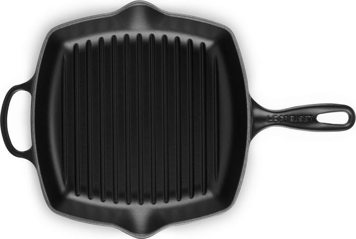 Image du produit Le Creuset Signature (26 cm, Poêle à grillades, Fonte)