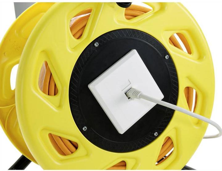 Immagine prodotto Renkforce Bobina di cavo di rete CAT 7A S/FTP RJ 45 90 m (S/FTP, CAT7a, 90 m)