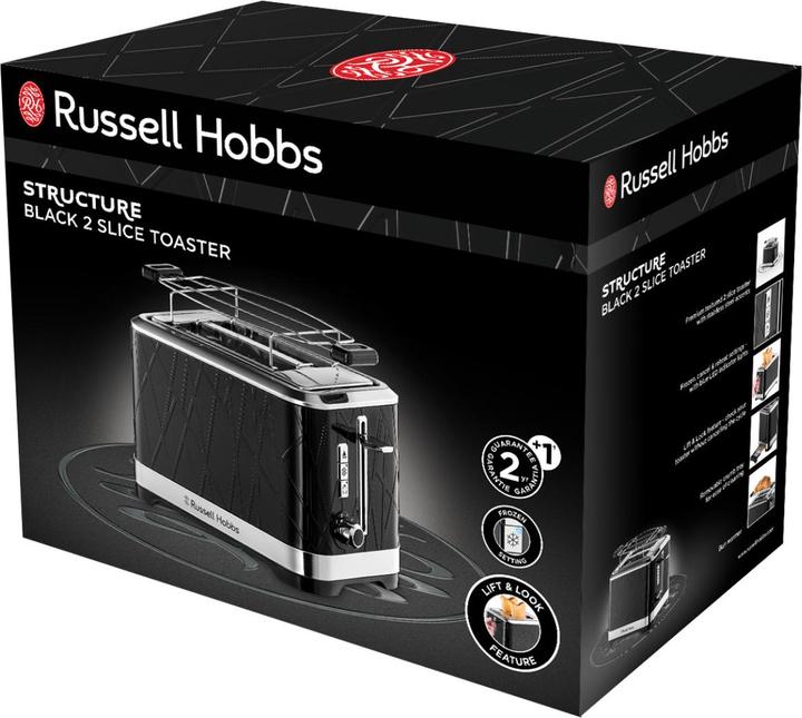 Produktbild Russell Hobbs 28091-56 Structure Toaster schwarz