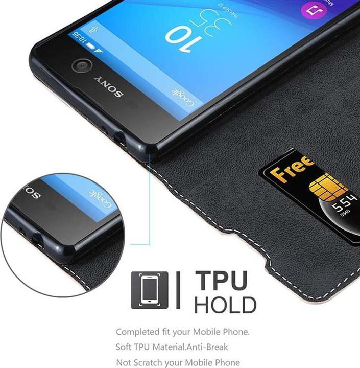 Produktbild Cadorabo Book X-Wallet Cover (Sony Xperia M5)