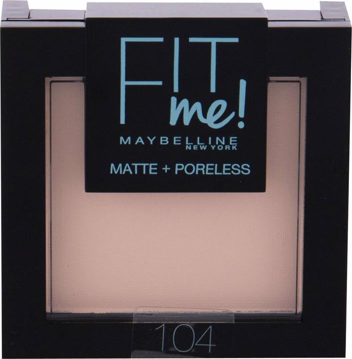 Actual product image Maybelline New York Fit Me! mat + poreless (104 Soft Ivory)