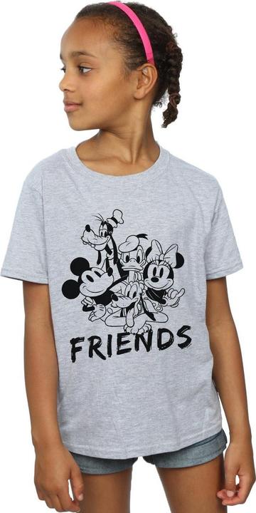 Actual product image Disney Girls Mickey Mouse And Friends Cotton T-Shirt (116)