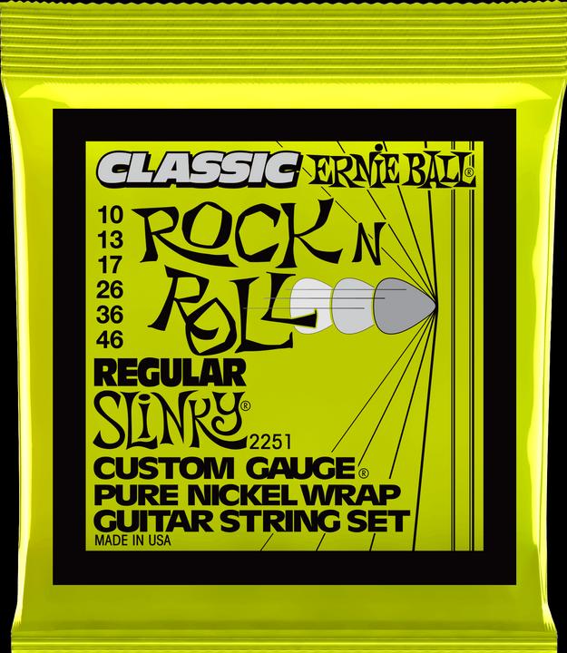 Actual product image Ernie Ball Regular Slinky Classic Rock N Roll (6 x, Electric guitar, 0.05")