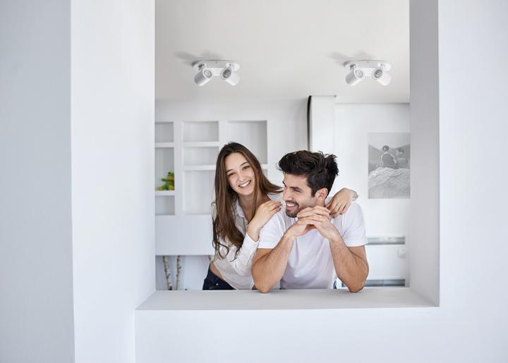 Immagine prodotto Kanlux LAURIN 29127 Lampada da parete/soffitto 3x max. 35W GU10 nero (GU10)