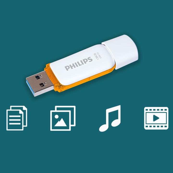 Image du produit Philips édition neige (128 Go, USB-A)