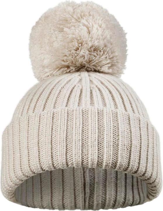 Image du produit Elodie Bonnet de laine Beanie Pommel Cream