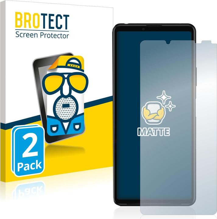 Image du produit BROTECT Film de protection antireflet Protection d'écran mat (2 pièce(s), Sony Xperia 10 III)