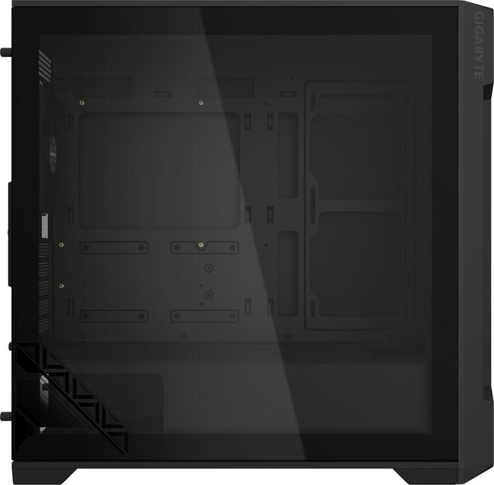 Actual product image Gigabyte CASE MIDITOWER ATX W/O PSU/GB-C102G BLACK (mATX, Mini-ITX)