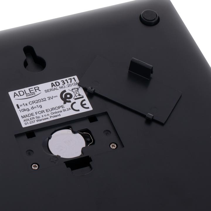 Produktbild Adler AD 3171 Küchenwaage Rechteck Elektronische Küchenwaage