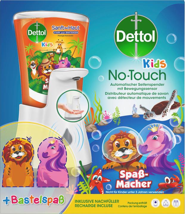 Produktbild Dettol Kids No-Touch (Flüssigseife, 250 ml)