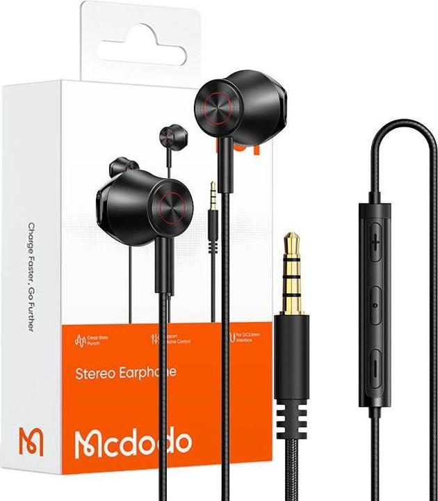 Actual product image Mcdodo Headphones AUX 3.5 (Cable)