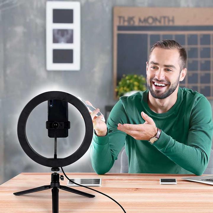 Immagine prodotto Grundig Anello luminoso per selfie 120 LED, 25 cm