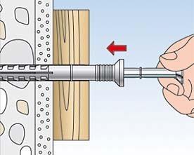 Actual product image Fischer Nail anchor N 8x120/80 S K (6). (6 pcs.)