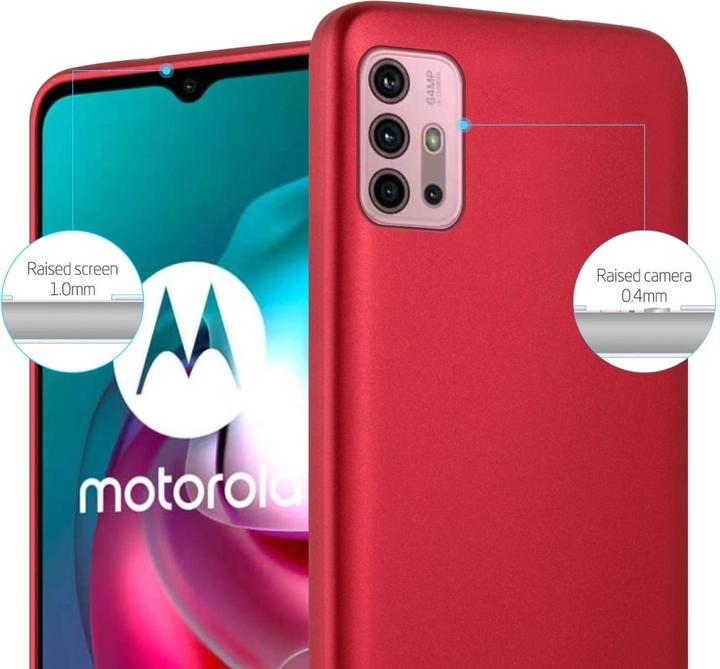 Actual product image Cadorabo TPU Matt Metallic Sleeve (Motorola Moto G10, Motorola Moto G30)