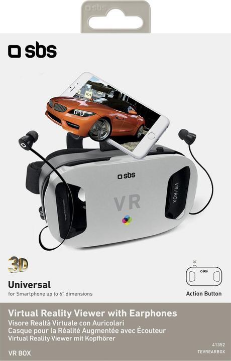 Produktbild SBS Virtual Reality Viewer mit Kopfhörern