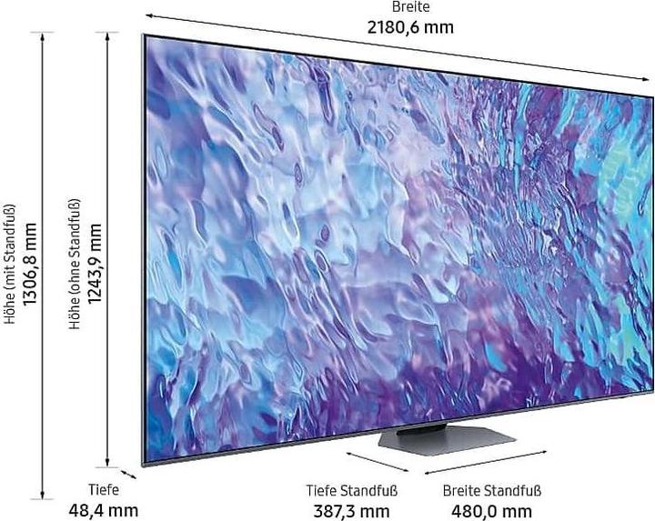 Actual product image Samsung GQ98Q80CAT (98", Q80C, QLED, 4K)