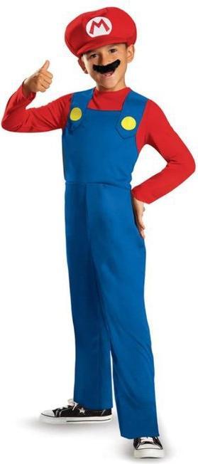 Smiffys Super Mario Brothers: Mario (128, 134, 140, 130 B)