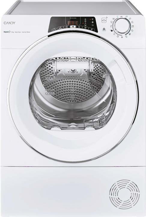 Candy Wäschetrockner ROE H8A3TCEX-S (8 kg, Links)