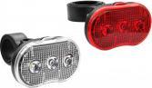 Benson Bike light LED white and red 2 pieces