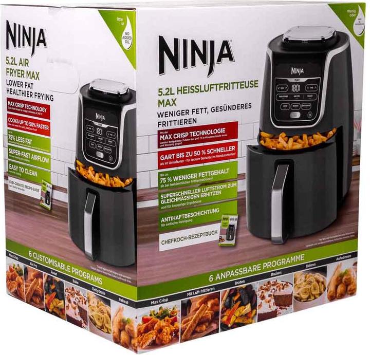 Actual product image Ninja AF160EU Hot Air Fryer MAX (EU plug)