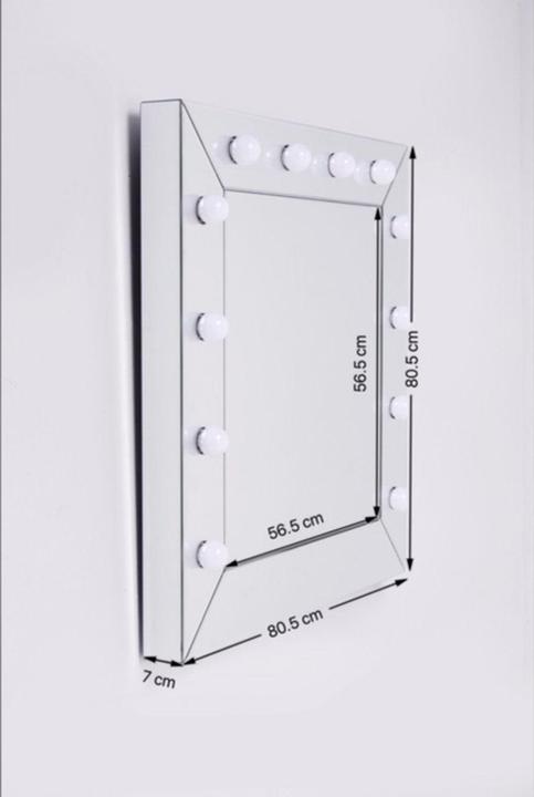 Actual product image Kare Design Mirror Make Up Square 81x81cm