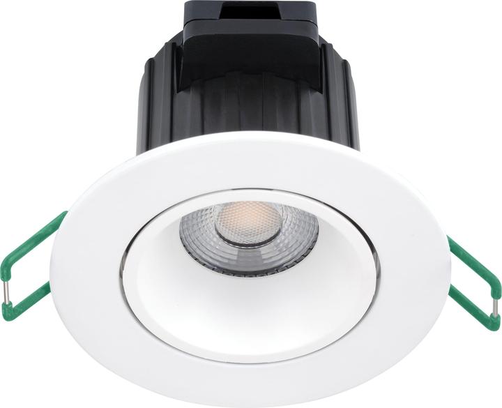 Produktbild Sylvania LED Einbaustrahler IP65 6W CCTweiss 230V, Abstr 50, schwenkbar, dimmbar (870 lm)