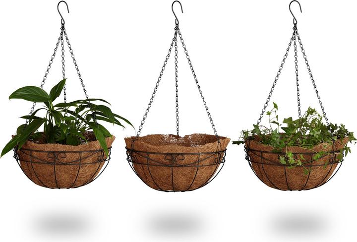 Produktbild Relaxdays Blumenampel (35 cm)