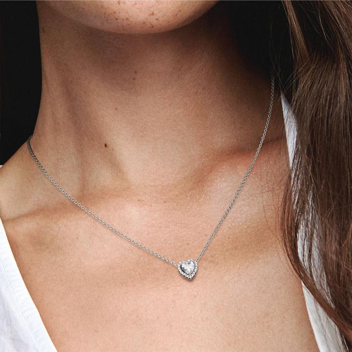 Actual product image Pandora Heart necklace (Silver 925, 45 cm)