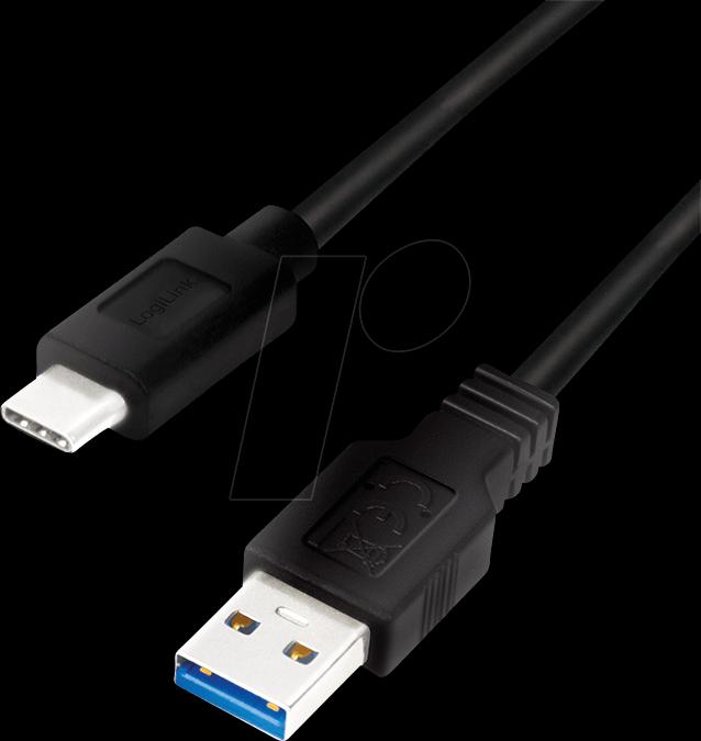 Produktbild LogiLink USB A — USB C (1 m, USB 3.0)