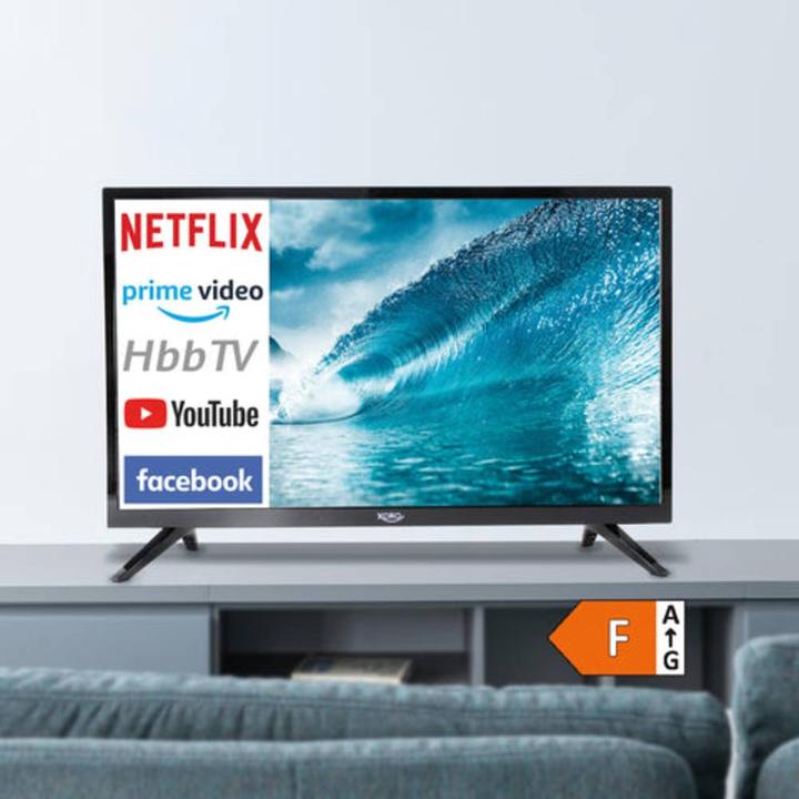 Produktbild Xoro HTL 2477 59,9 cm (23.6" ) HD Smart-TV WLAN Schwarz (Energieklasse F) (24", LED, HD ready)