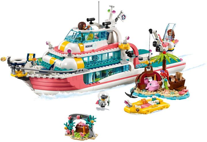 Immagine prodotto LEGO Missione di salvataggio in barca (41381, LEGO Friends)