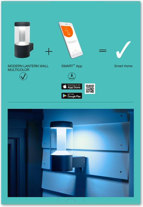 Produktbild Ledvance Smart+ Modern Lantern (650 lm, IP44)