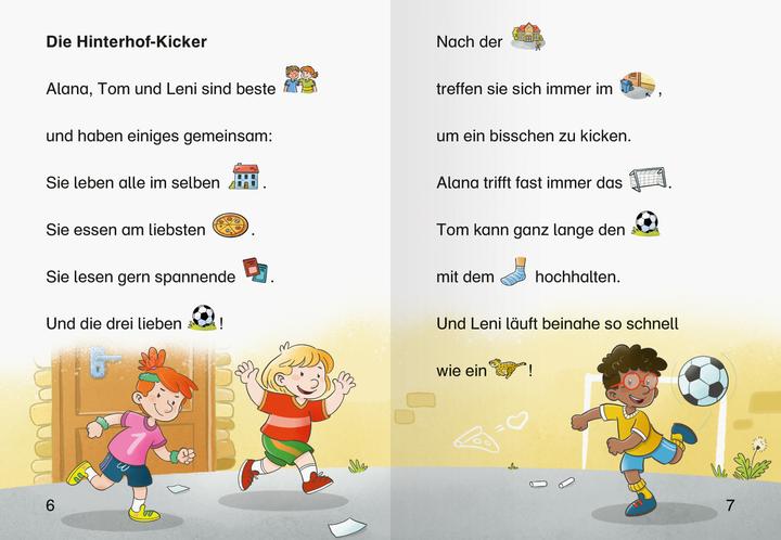 Immagine prodotto Ravensburger Fussballgeschichten - lesen lernen mit dem Leserabe - Erstlesebuch - Kinderbuch ab 5 Jahren - erstes (Tedesco, Allerta Giuditta, 2025)