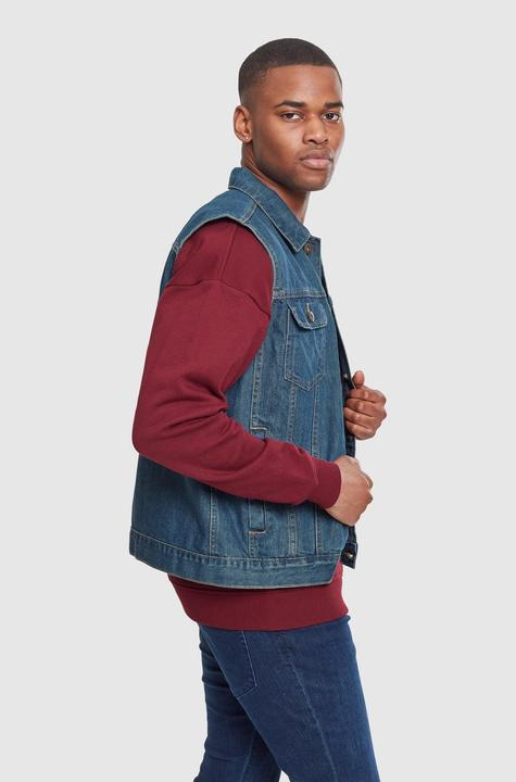 Actual product image Urban Classics Denim Vest (XXL)