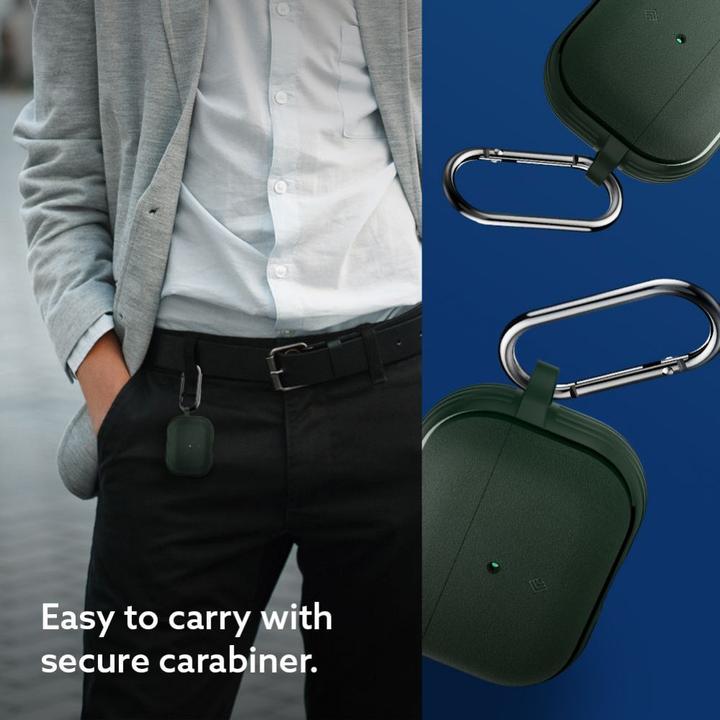 Produktbild Spigen Caseology Vault Apple AirPods Pro 1/2 Case - Green (Kopfhörer Tasche)