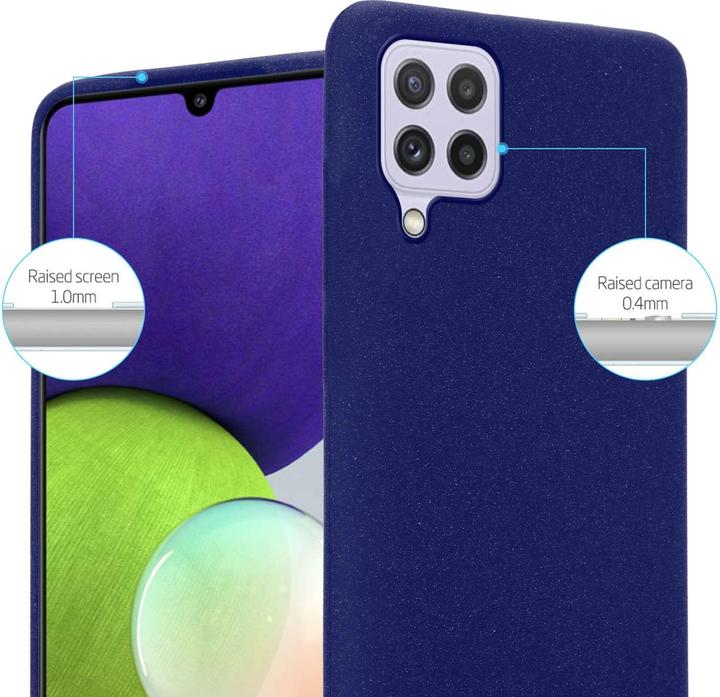 Actual product image Cadorabo TPU Frosted cover (Samsung Galaxy M22, Samsung Galaxy A22, Samsung Galaxy A32)